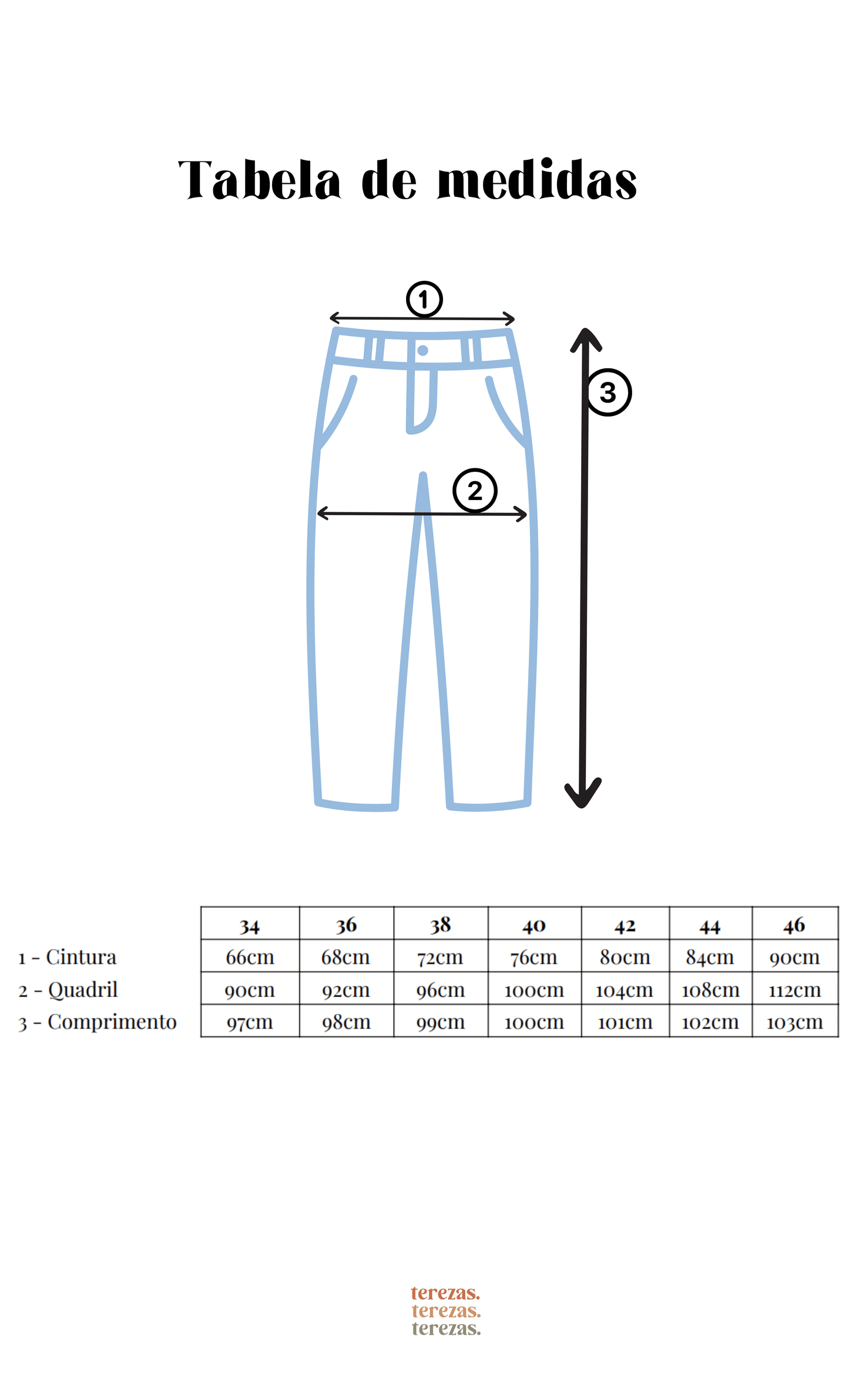 Calça alfaiataria azul pintada a mão