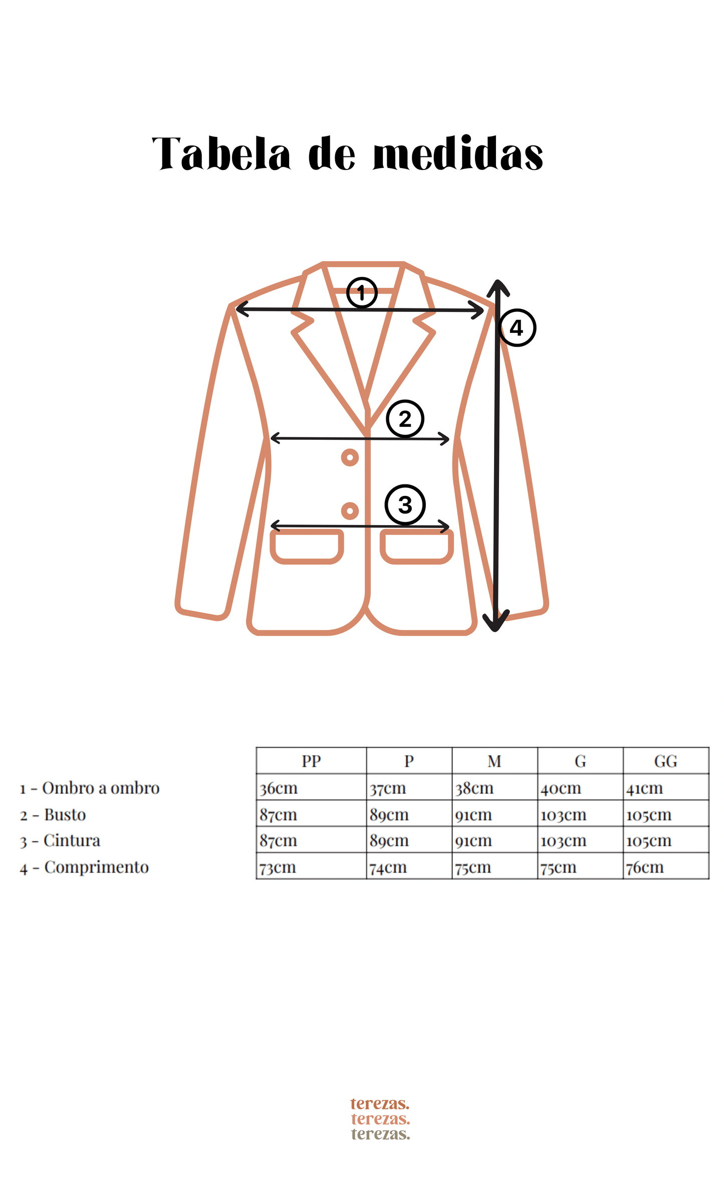 Blazer Tereza - pintado a mão
