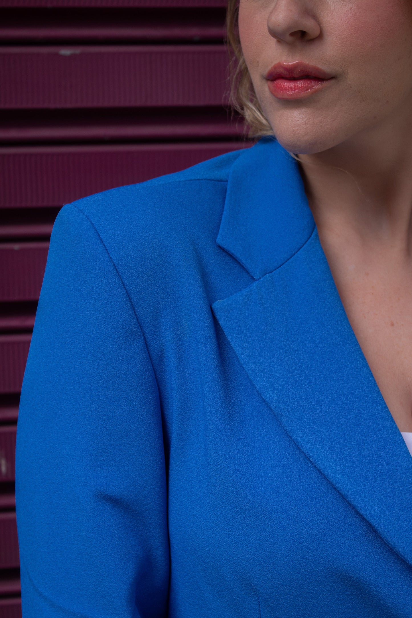 Blazer oversized Cristina - azul