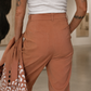 Calça alfaiataria Bambi pintada a mão