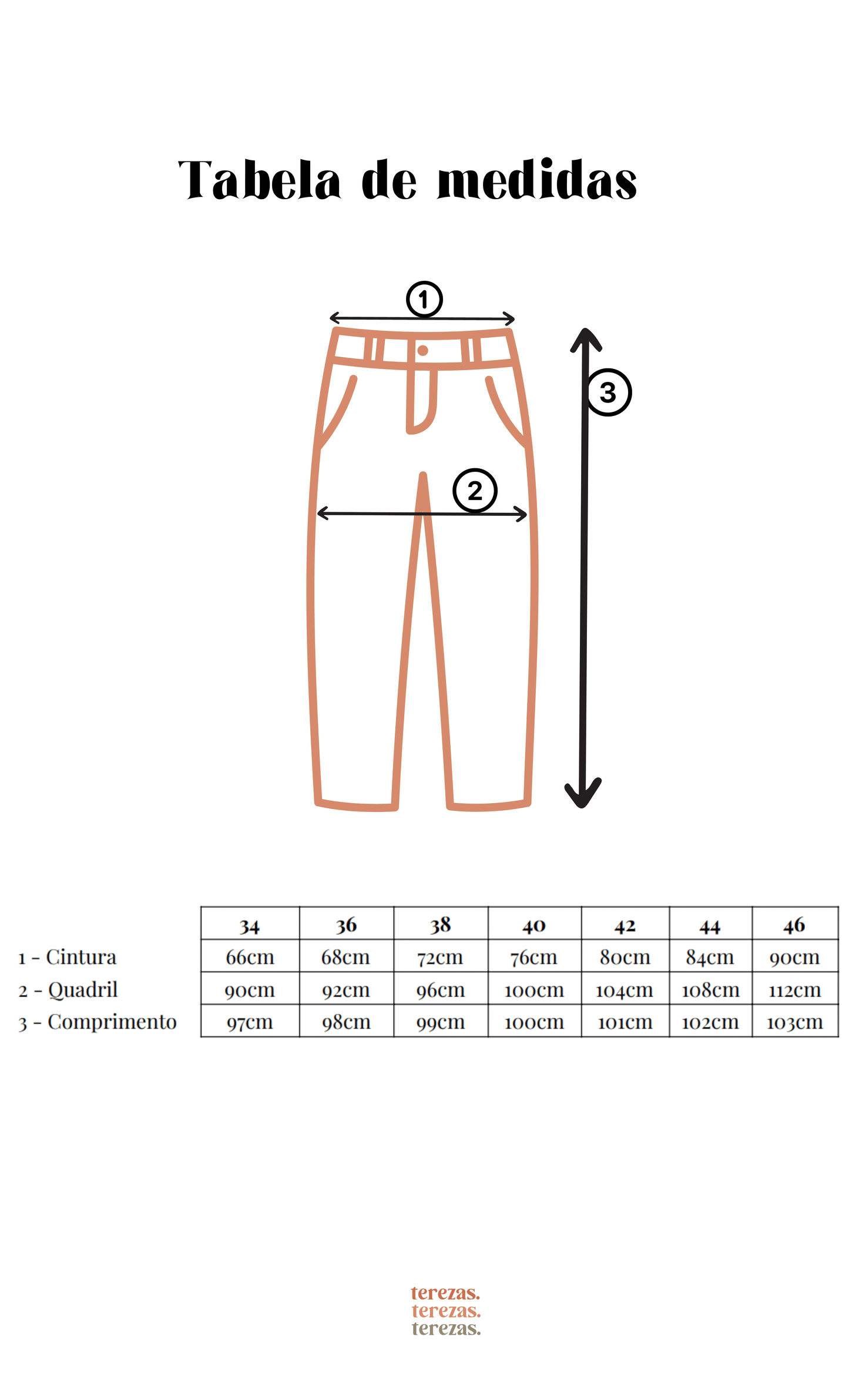 Calça Tereza - pintada a mão